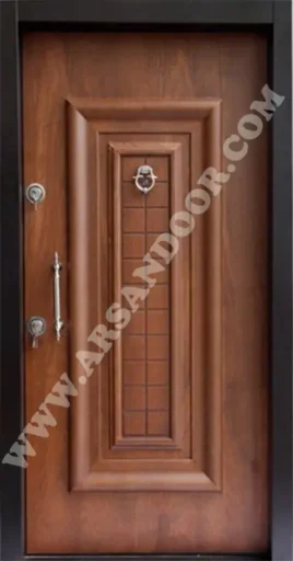 درب ضد سرقت ونوس اکونومی روکش راش - کد ۴۰۰۵ - تصویر دوم