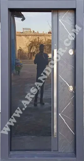 درب ضد سرقت شیشه سنگ کد ۷۱۱۹ - تصویر دوم