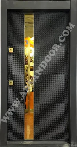 درب ضد سرقت درن آیلا- مشکی - کد ۷۱۵۵ - تصوبر دوم