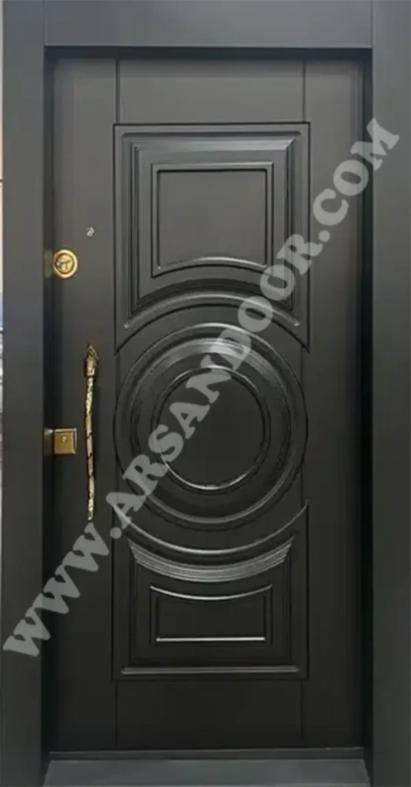 درب ضد سرقت آترین مشکی   کد ۷۱۶۵   تصویر دوم