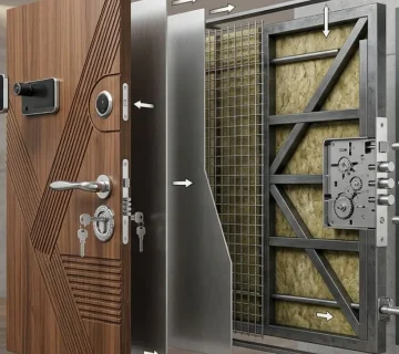 اجزا درب ضد سرقت   خرداد 405